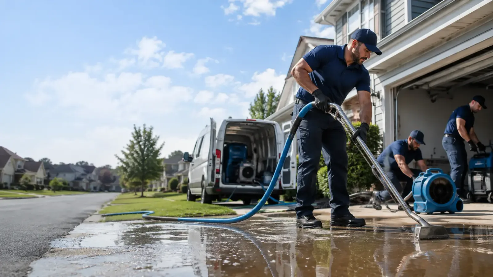 Flood Damage Restoration in Bath, IN